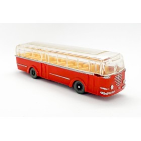 Wiking 1164/4B - Orange red Büssing Bus - Retro H0