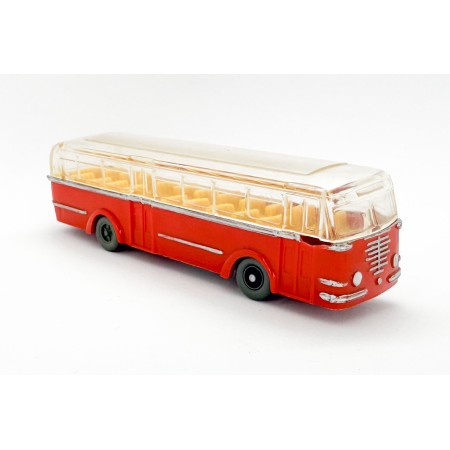 Wiking 1164/4B - Orange red Büssing Bus - Retro H0