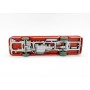 Wiking 1164/6A - Orange red Büssing Bus - Retro H0