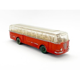 Wiking 1164/6A - Orange red Büssing Bus - Retro H0
