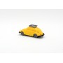 Wiking 114/2C - Yellow VW Beetle with roof rack - Retro H0