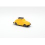 Wiking 114/2C - Yellow VW Beetle with roof rack - Retro H0