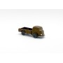 Wiking 143/1U - Brown Tempo Matador flat bed truck - Retro H0