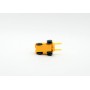 Wiking 468/1A - Yellow Fork lift - Retro H0