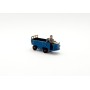 Wiking 466/3B - Azure blue bagage truck / platform truck - Retro H0