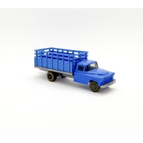 Wiking 625/1B - Blue Chevrolet flat bed truck - Retro H0