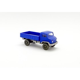 Wiking 485/1A - Blue/silvergrey Unimog S - Retro H0