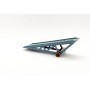 Wiking 1365/1A - Gray blue loading ramp - Retro H0