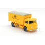 Wiking 1019/1 - Yellow Postal box truck Büssing Bundespost - Retro H0
