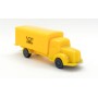 Wiking 183/2 - Yellow Postal box truck MB 3500 - Retro H0