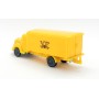 Wiking 183/2 - Yellow Postal box truck MB 3500 - Retro H0