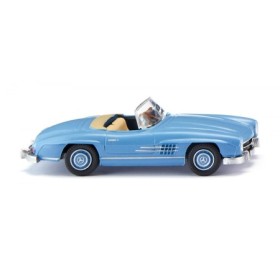 MB 300 SL Cabriolet, Blue - Wiking (H0)