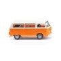 VW T2b, Mini bus, Orange/White - Wiking (H0)