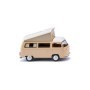 VW T2b, Campingbuss, Beige - Wiking (H0)