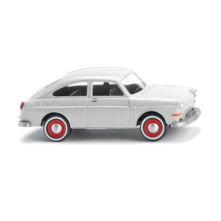 VW 1600 TL, Grey-white - Wiking (H0)