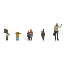 Bus passengers, Scale 1:87