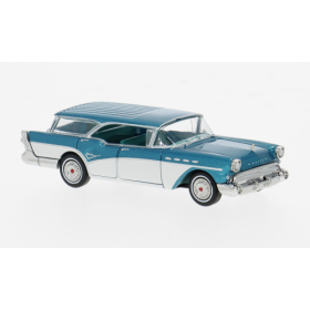 Buick Century Caballero, Teal/White
