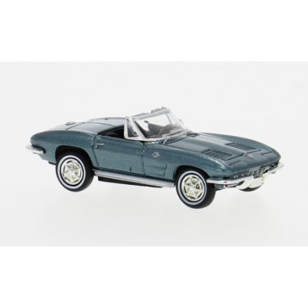 Chevrolet Corvette C2 Cabriolet, Ljusblå Metallic, 1962