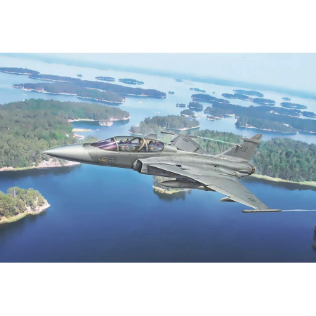Italeri 91216, JAS 39D Gripen -Twin seater, byggsats skala 1/72