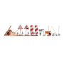 Road building tools -Noch 14805