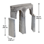 Quarrystone viaduct -Noch 58664