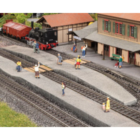 Platform, Curved ends -Noch 66018