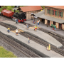 Platform, Curved ends  - Noch 66018
