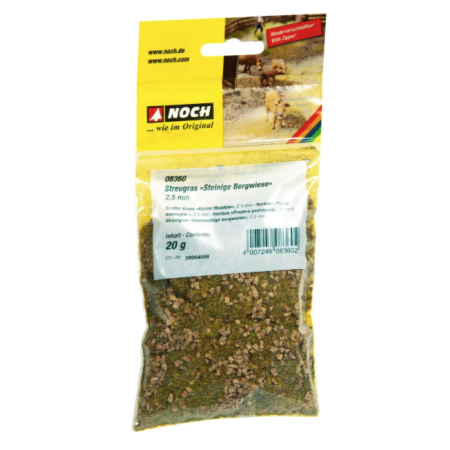 Scatter grass, Alpine meadow, 2,5 mm  - Noch 08360