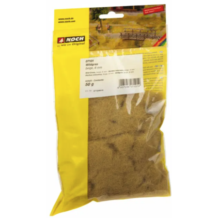 Vildgräs, Beige, 6 mm  - Noch 07101