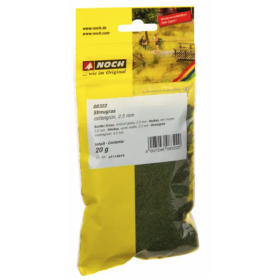 Scatter grass, Medium green, 2,5 mm  - Noch 08322 Scatter grass, Medium green, 2,5 mm  - Noch 08322
