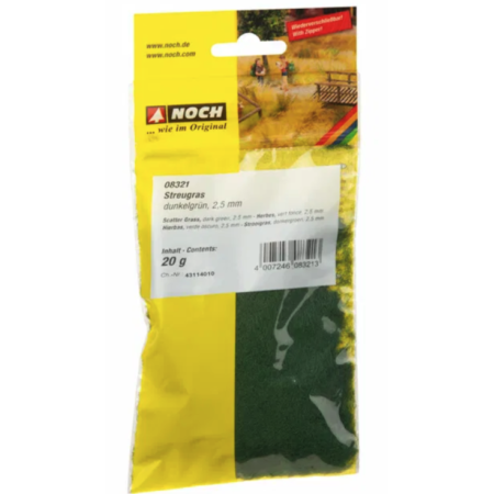 Gräs, Mörkgrön, 2,5 mm  - Noch 08321