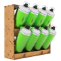 Paint rack, for 8pcs of 400 ml spray cans -GSW 12019
