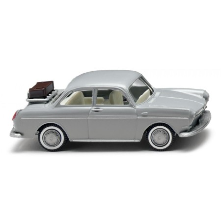 VW 1600, Grey - Wiking (H0)