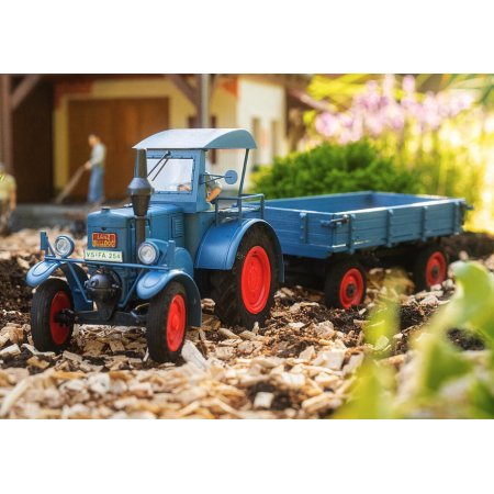 Faller/Pola 331620 -Lanz Bulldog with trailer, Scale 1:22,5