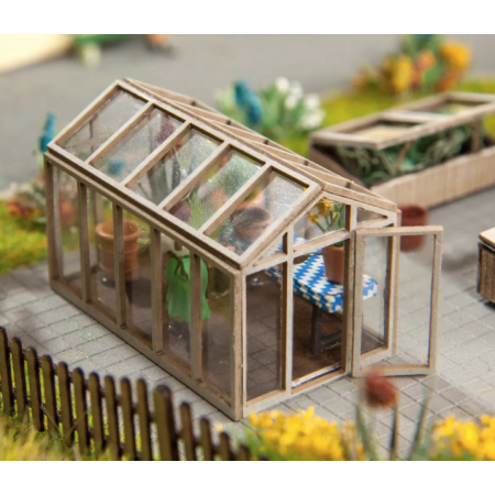 Laser-Cut minis Green house  - Noch 14357