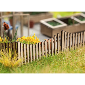 Laser-Cut minis Garden fence  - Noch 14230