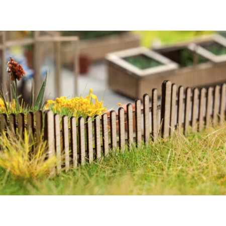 Laser-Cut minis Garden fence  - Noch 14230