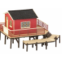 Laser-Cut minis Boat hire  - Noch 14259