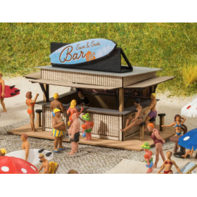 Laser-Cut minis Beach bar  - Noch 14260
