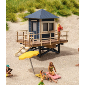 Laser-Cut minis Life guard tower incl. shark  - Noch 14265