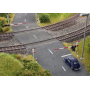 Railway gates w. St Andrews crosses  - Noch 14307
