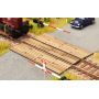 Laser-Cut minis Wooden plank crossing  - Noch 14305