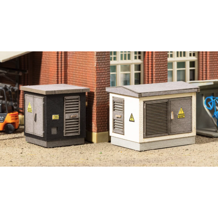 Laser-Cut minis Transformer stations  - Noch 14314