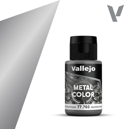 Metal Color, Dark Aluminium, 32 ml - Vallejo 77703