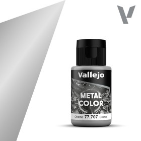 Metal Color, Chrome, 32 ml - Vallejo 77707