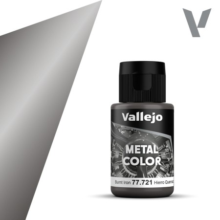 Metal Color, Burnt Iron, 32 ml - Vallejo 77721