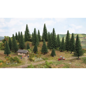 Spruce trees 10 pcs  - Noch 32920