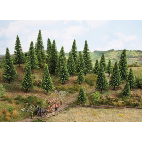 Spruce trees 25 pcs  - Noch 32825