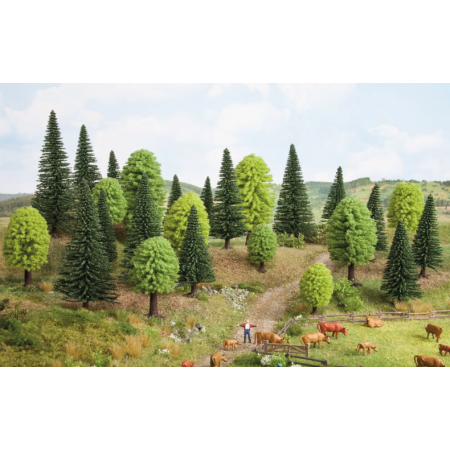 Mixed forest 10 pcs  - Noch 32911