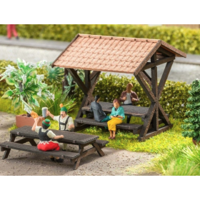 Laser-Cut minis Resting place  - Noch 14366